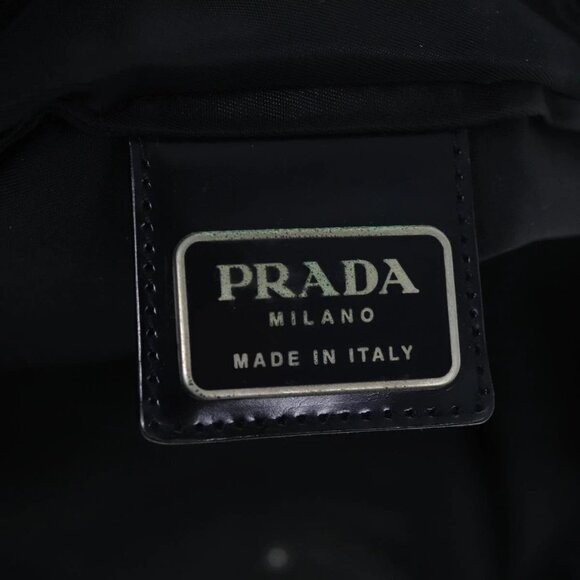 PRADA Shoulder Bag Nylon Black Auth bs13949 - Picture 12 of 16